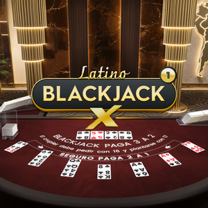 BlackjackX Latino 1, mesa en vivo de Pragmatic Play