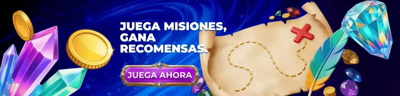 Misiones y recompensas de Topacio Bet